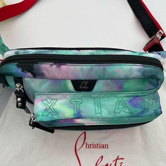 Unisex, Christian, Louboutin, loubideal adjustable belt bag made in Italy - Picture 4 of 10